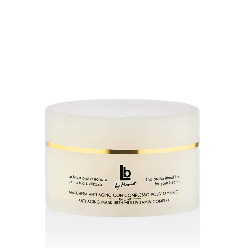 Maschera anti-aging con complesso polivitaminico 250 ml LB BY MONIA