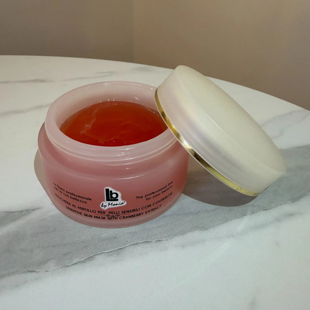 Machera al mirtillo per pelli sensibili 250ml LB BY MONIA